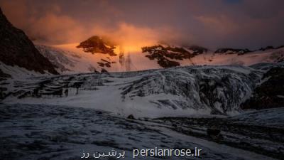ذوب شدن سریع یخچال های طبیعی در رشته کوه های آلپ