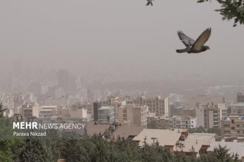 تداوم انباشت آلاینده های جوی در پایتخت