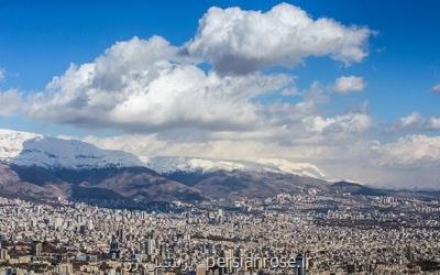 هوای تهران با شاخص ۸۱ سالم می باشد