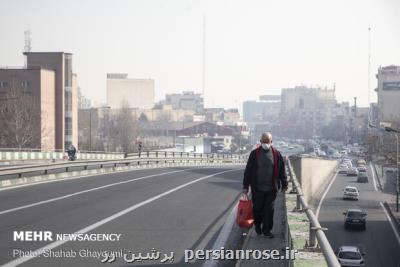 كیفیت هوای تهران در آستانه ورود به شرایط ناسالم قرار دارد