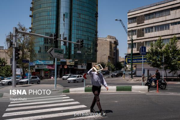 تداوم روند افزایش نسبی دمای تهران