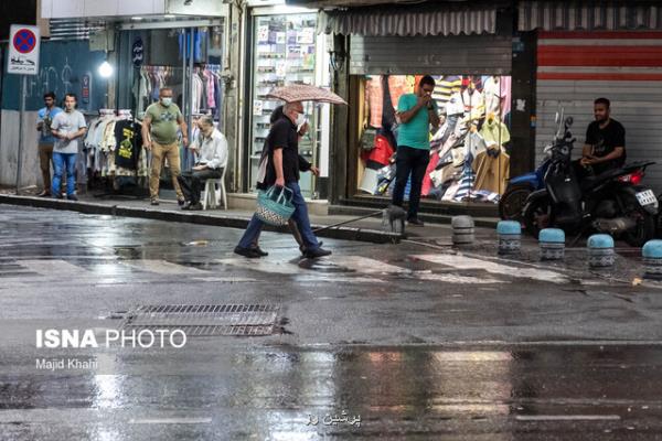 باران و رعد و برق در بیشتر از 10 استان كشور