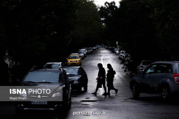 هشدار هواشناسی نسبت به رگبار باران و وزش باد شدید در بعضی استانها