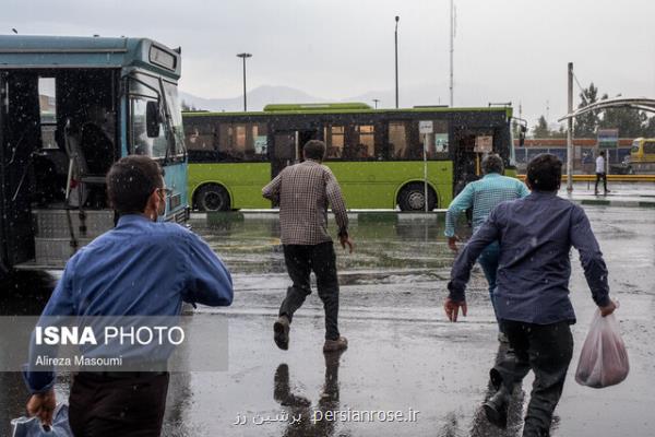 بارش شدید باران در ۷ استان
