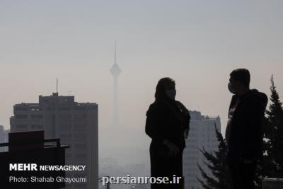 میزان آلاینده ذرات معلق کمتر از ۲ و نیم میکرون ثابت شد