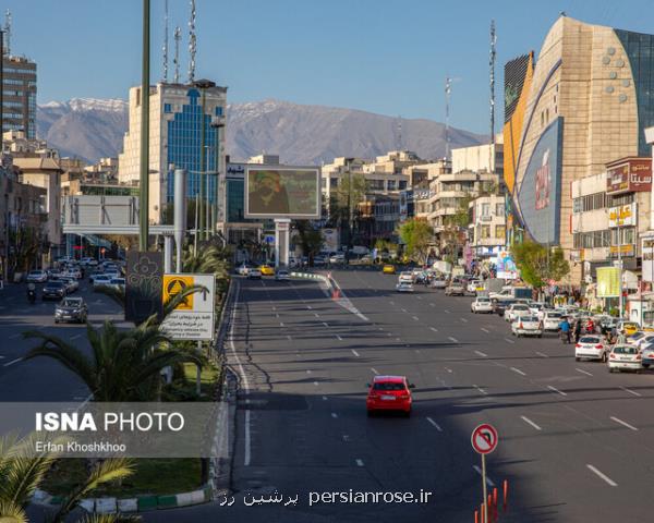 نقش موثر کاهش تردد خودرو ها بر آلودگی هوا