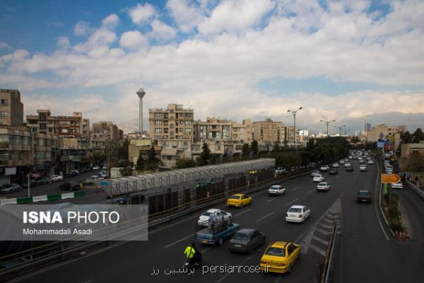 وضعیت هوای تهران در شرایط قابل قبول