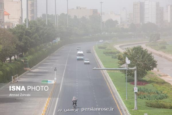 هشدار هواشناسی نسبت به وزش باد شدید، گردوخاک و کاهش کیفیت هوا