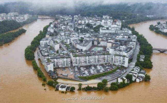 آوارگی صدها هزار نفر در چین به دنبال وقوع سیلاب