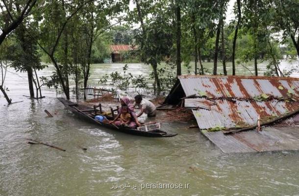 باران های سیل آسا در بنگلادش، تاکیدی بر هشدارهای اقلیمی