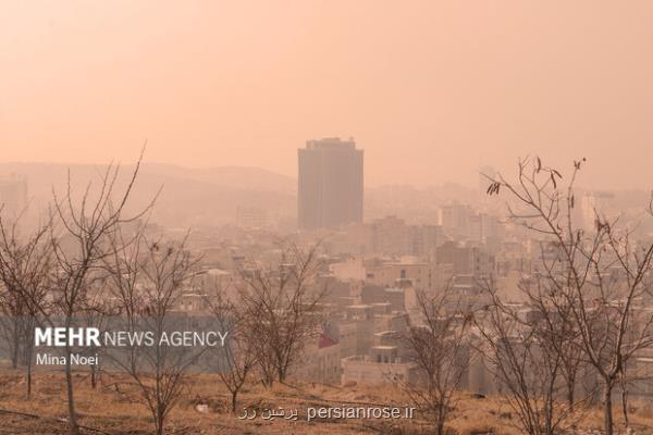 هوای ۶ کلانشهر در وضعیت ناسالم می باشد