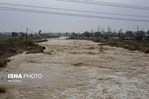 اخطار خطر سیل در ۹ استان