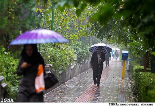 نفوذ سامانه سرد بارشی به تهران از فردا