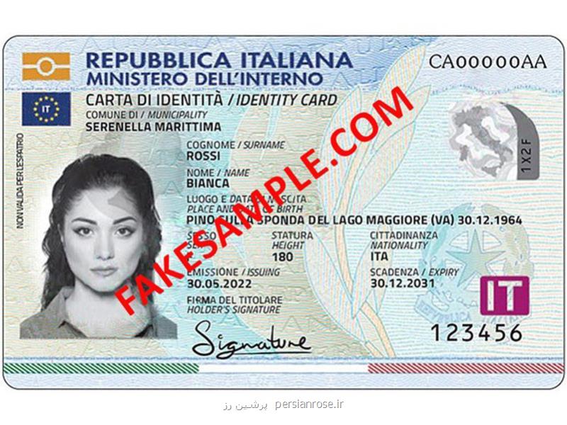 Download fake passport template