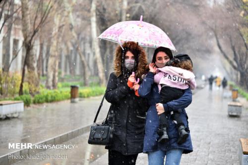 اصفهان برفی می شود، کاهش ۸ درجه ای دما