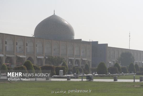 هوای اصفهان آلوده است
