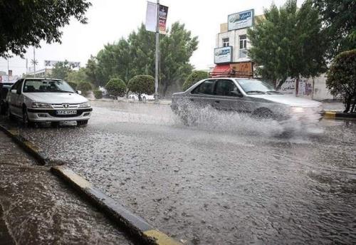 تشدید بارش باران در شمال غرب کشور