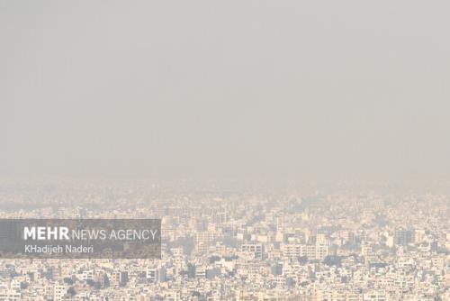 وضعیت قرمز هوا در ۶ شهر اصفهان