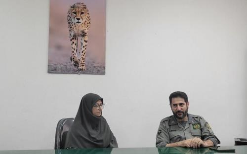 وعده انصاری برای حل مشکلات محیط بانان توران پشتیبانی از پاسداران یوزپلنگ