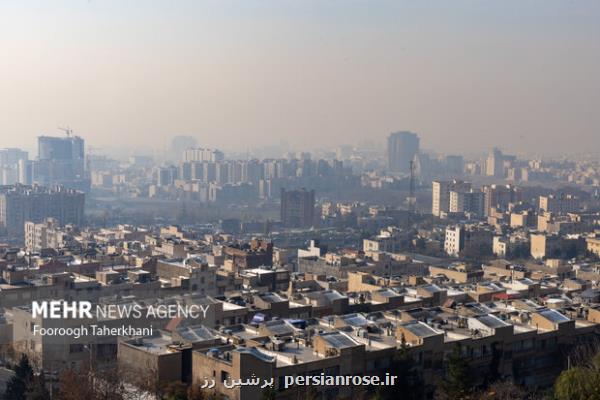 هوای تهران در مرز آلودگی قرار دارد