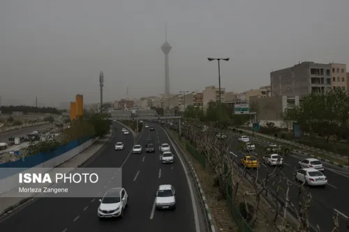 هوای تهران در آستانه شرایط نارنجی