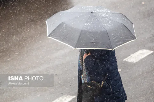 کاهش محسوس دما و بارندگی باران و برف در تهران