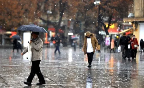 پیش بینی بارشهای پاییزی در تهران تا 17 آبان
