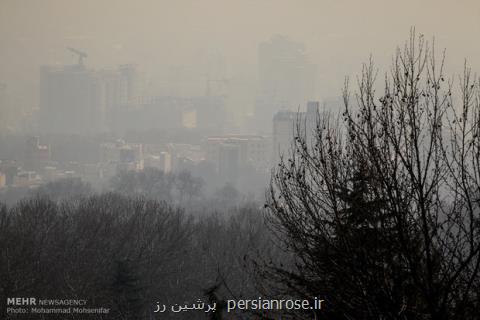 هوای ناسالم در تهران