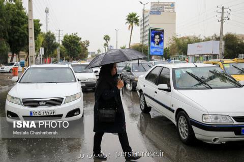 استانهای بارانی آخرین سه شنبه سال