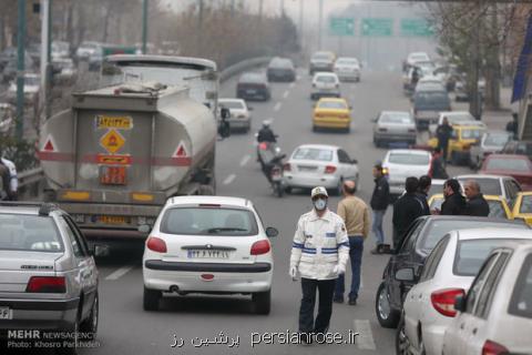 سومین روز آلوده پایتخت به سبب افزایش آلاینده ازن