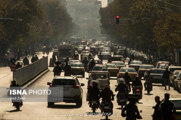 افزایش غلظت ازن در تهران طی امروز و فردا