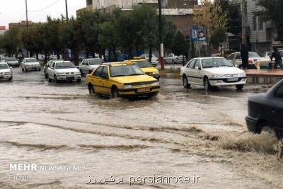 اخطاریه هواشناسی درباره احتمال آبگرفتگی معابر در جنوب كشور