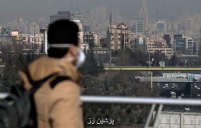 هوای تهران باز هم برای گروه های حساس ناسالم شد