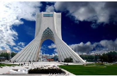 ماندگاری 24 ساعت گذشته هوای سالم در تهران