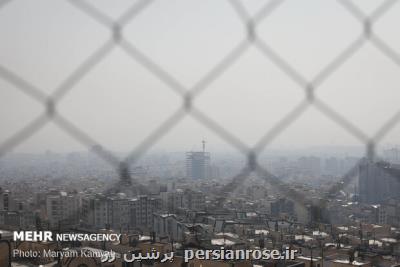 هوای تهران برای گروههای حساس ناسالم می شود