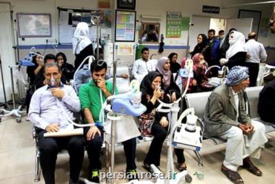 افزایش بیماران تنگی نفس در خوزستان به 1782 نفر