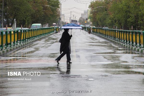 ورود دو سامانه بارشی جدید به كشور