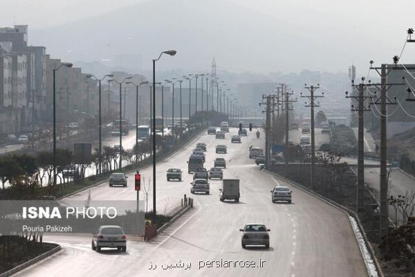 تداوم آلودگی هوا در بیشتر مناطق كشور